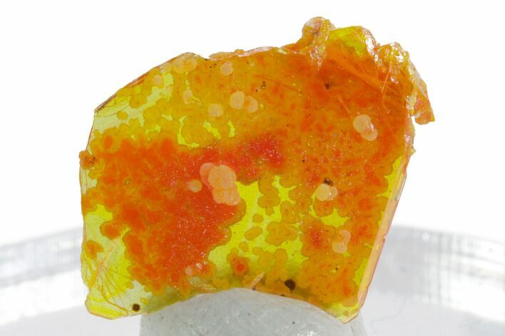 Glassy Orange Wulfenite Crystal with Mimetite - Mexico #347976